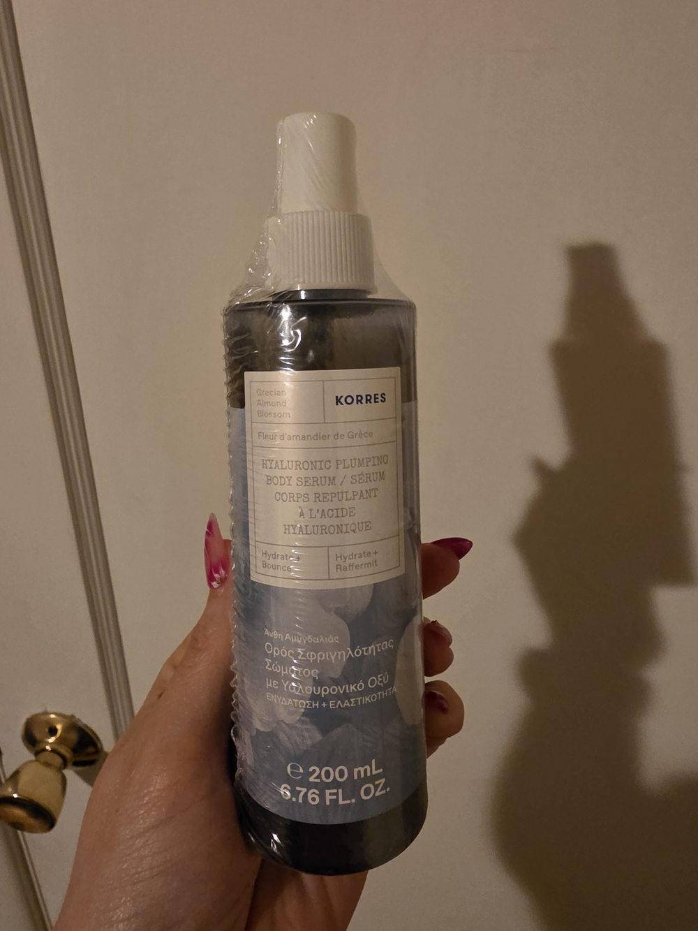 Korres Hyaluronic Plumping Body Serum Spray